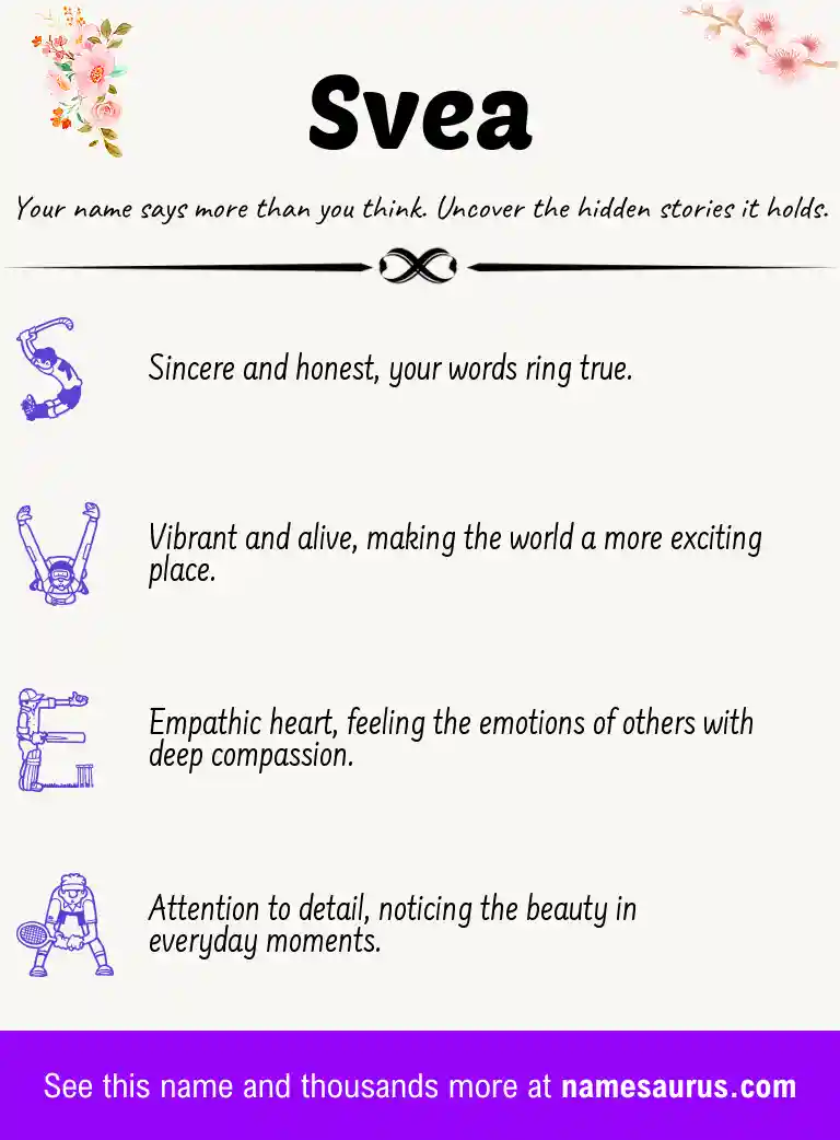 Acrostic poem about Svea.
