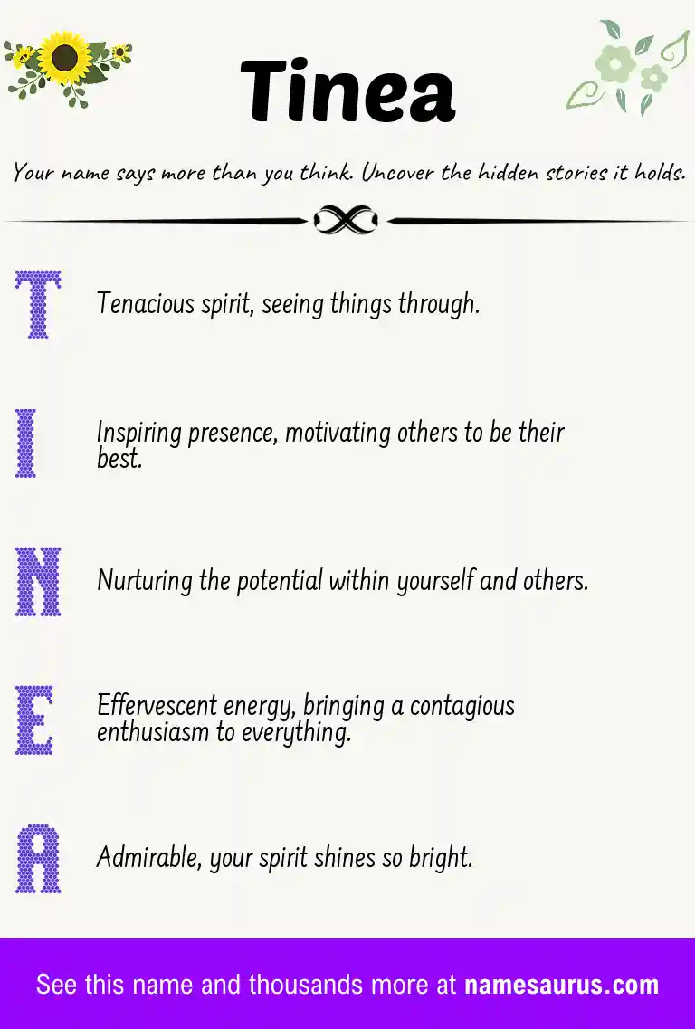 Acrostic poem about Tinea.