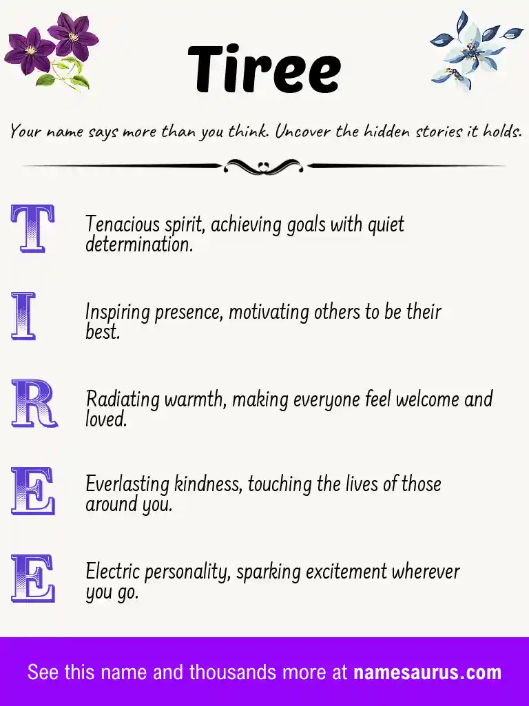 Acrostic poem about Tiree.