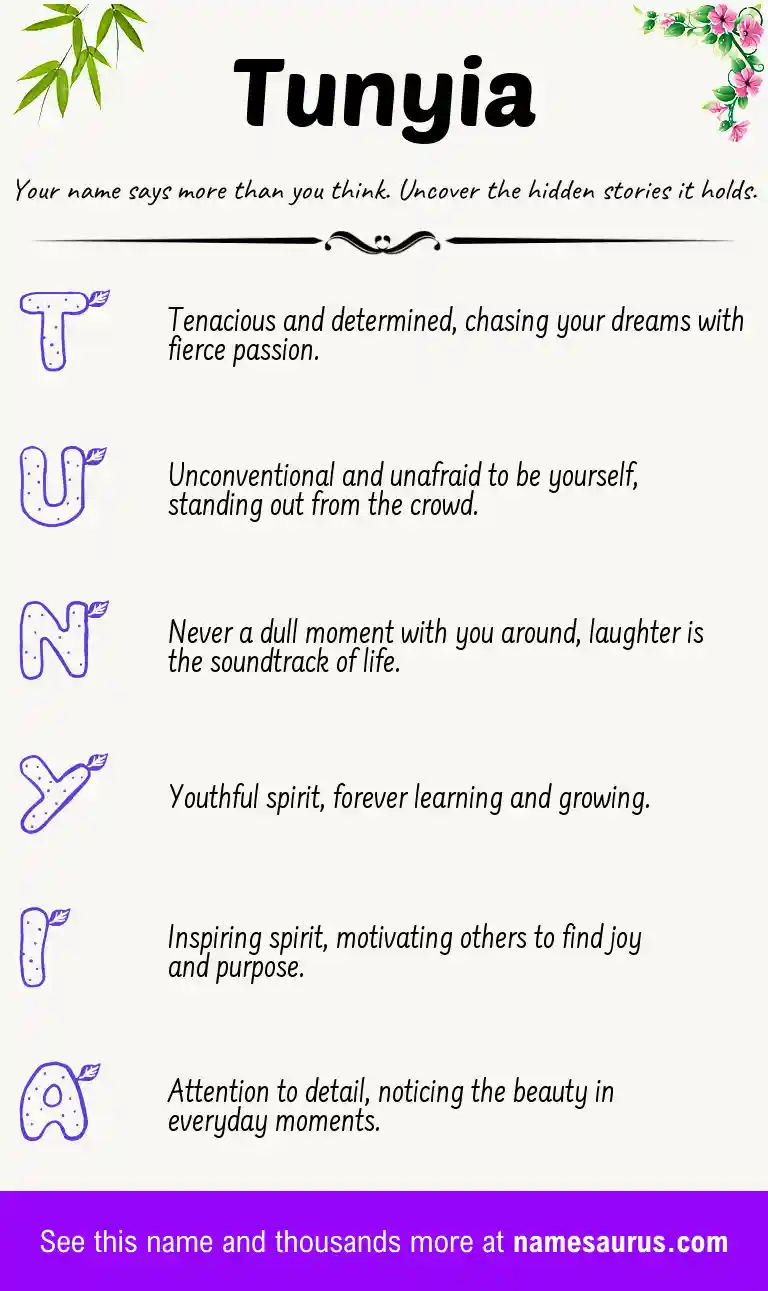 Acrostic poem about Tunyia.