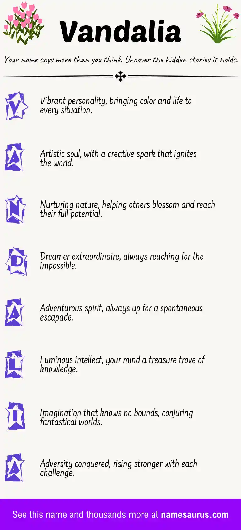 Acrostic poem about Vandalia.
