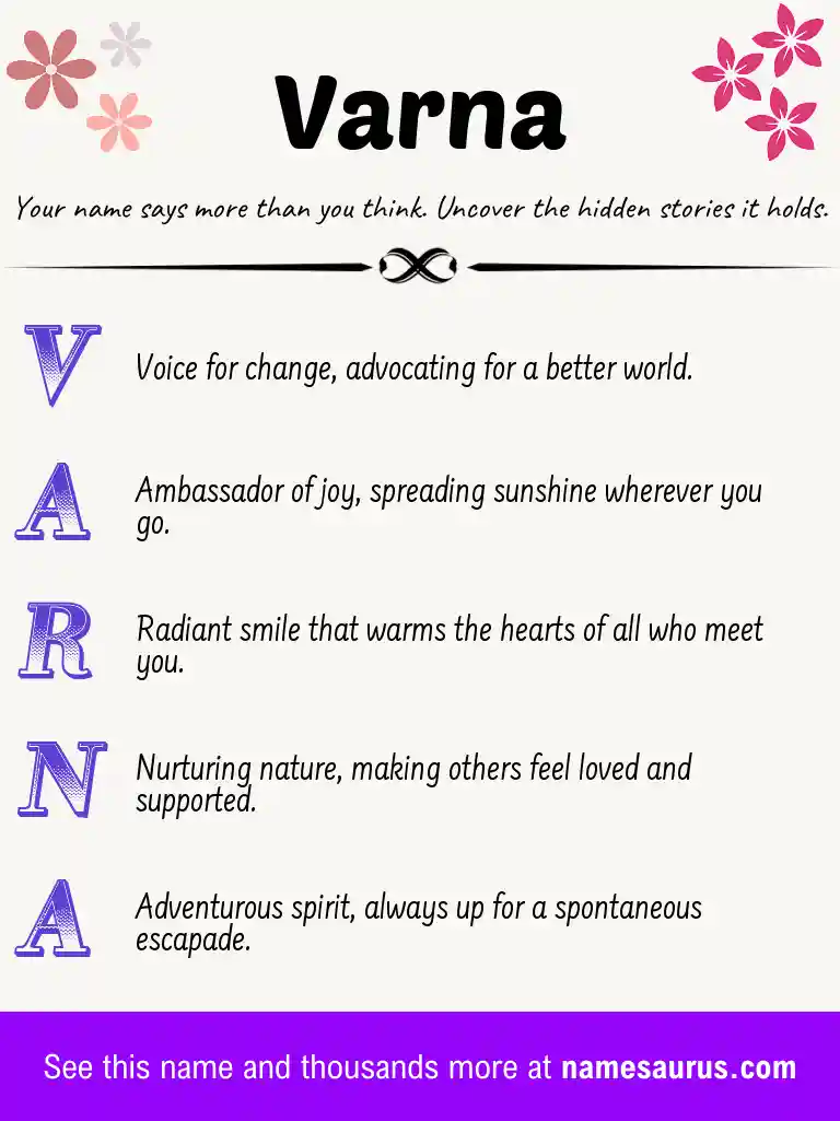Acrostic poem about Varna.