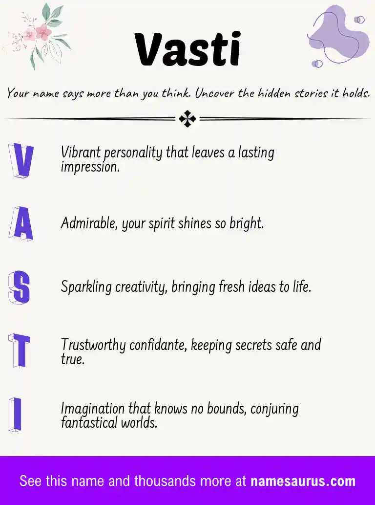 Acrostic poem about Vasti.