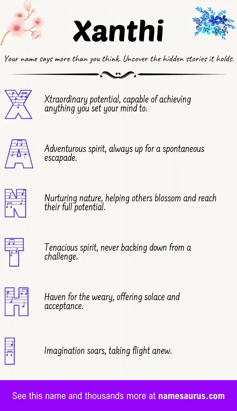 Acrostic poem about Xanthi.