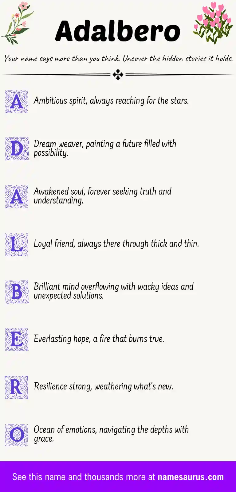 Acrostic poem about Adalbero.