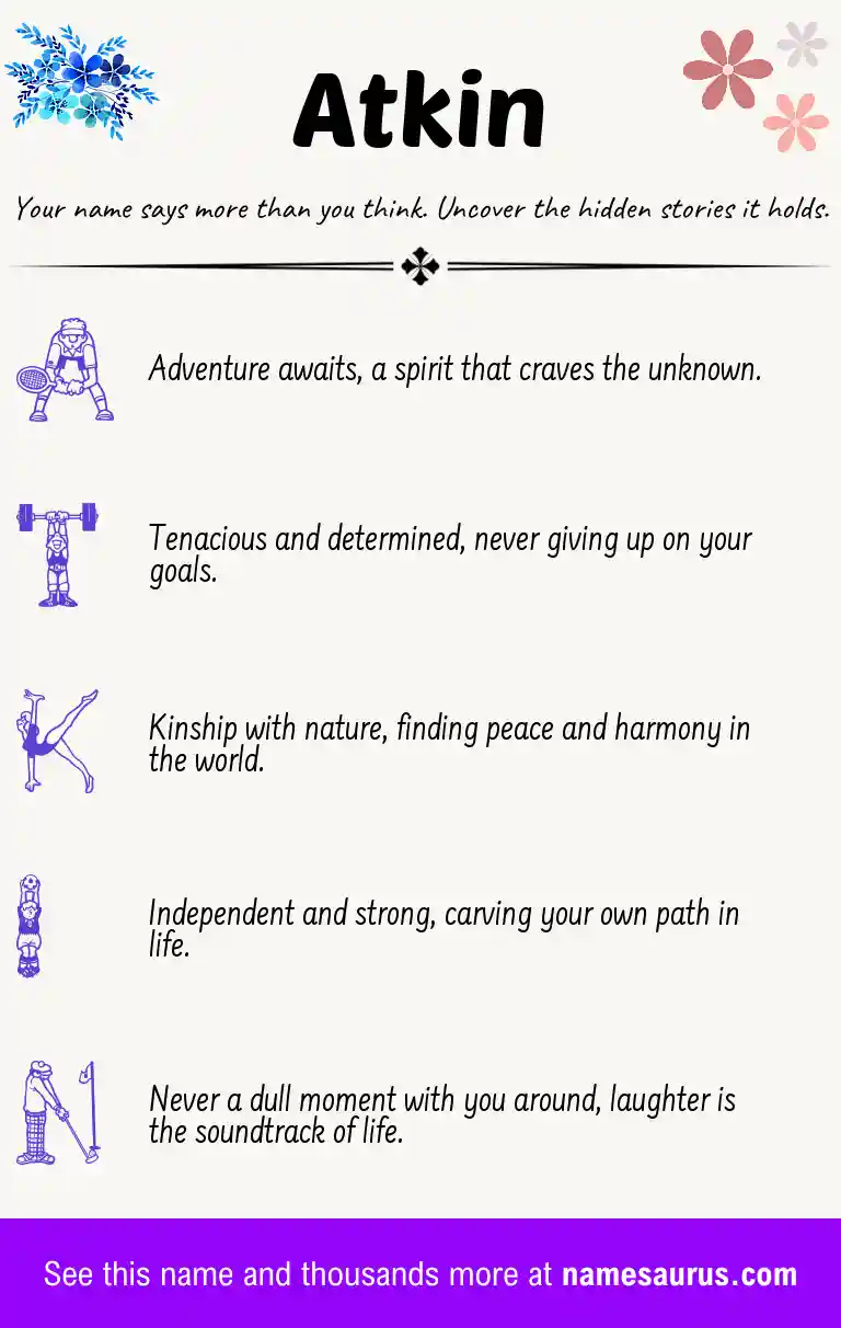 Acrostic poem about Atkin.