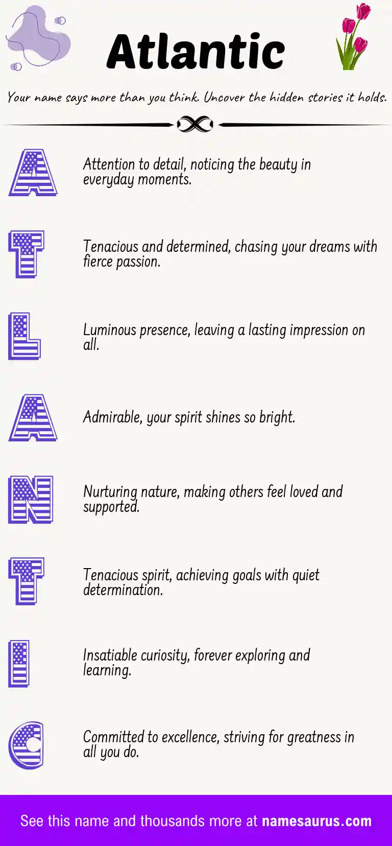 Acrostic poem about Atlantic.