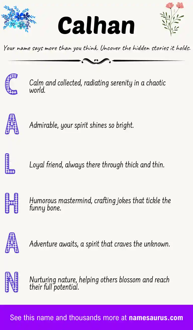 Acrostic poem about Calhan.