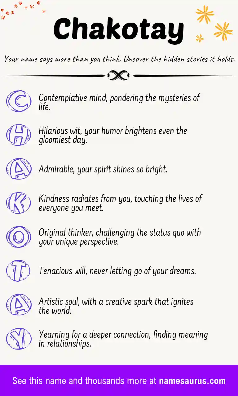 Acrostic poem about Chakotay.