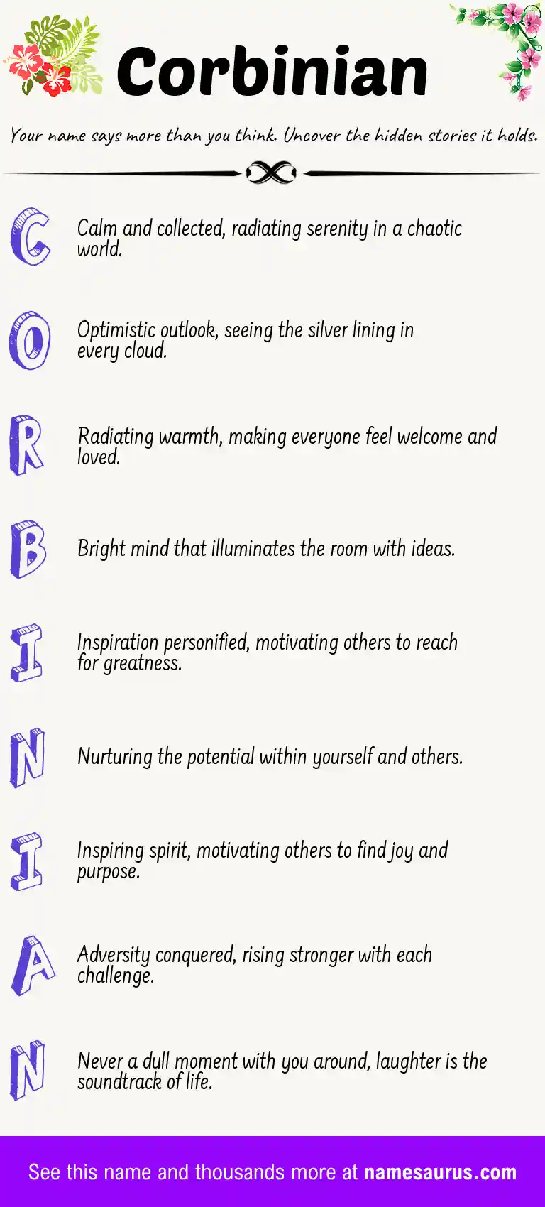 Acrostic poem about Corbinian.