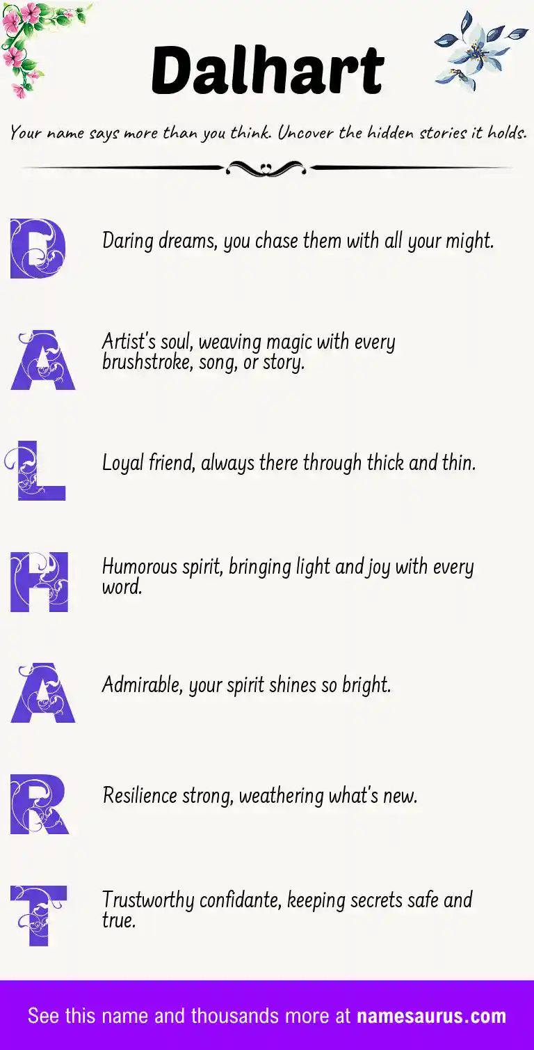 Acrostic poem about Dalhart.