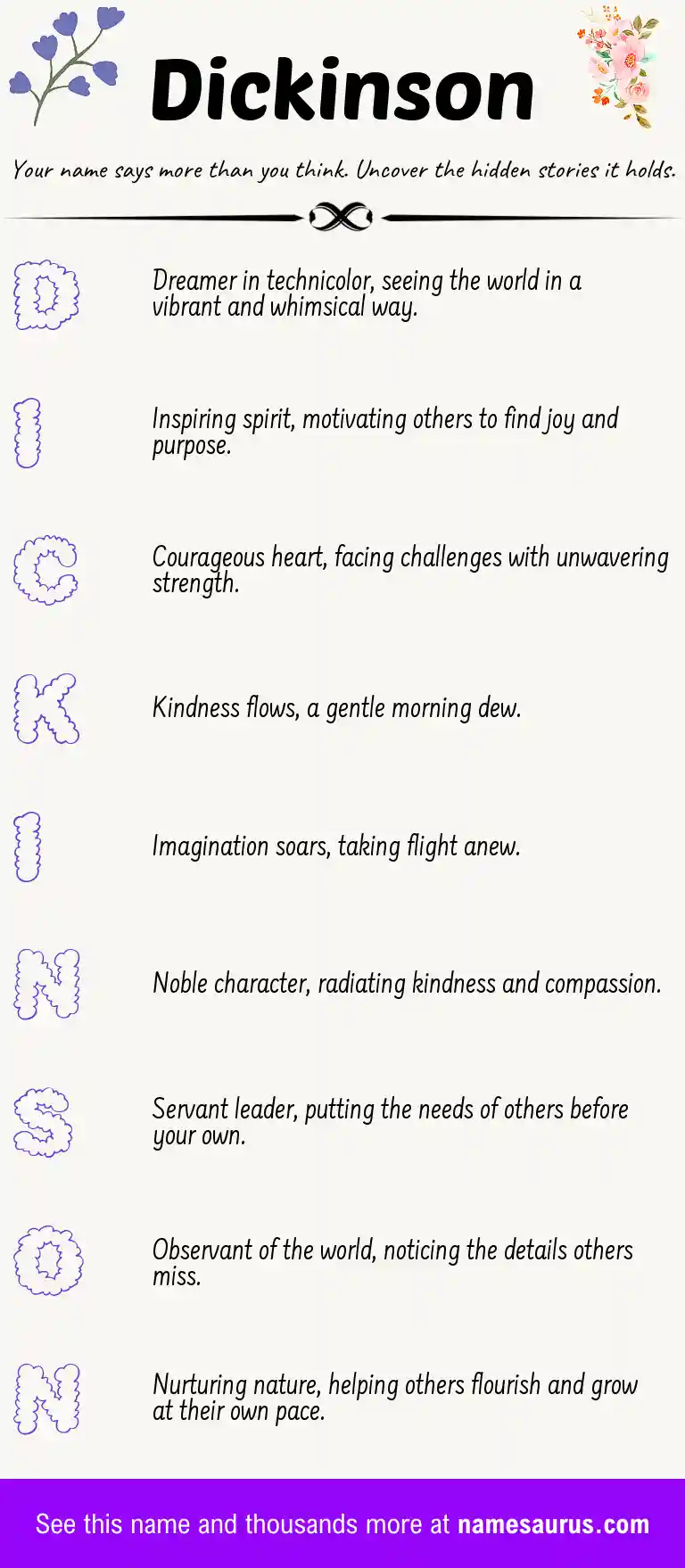 Acrostic poem about Dickinson.