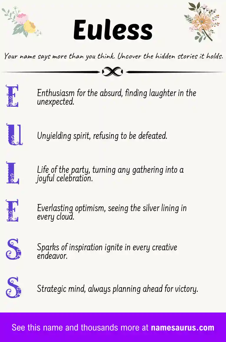 Acrostic poem about Euless.