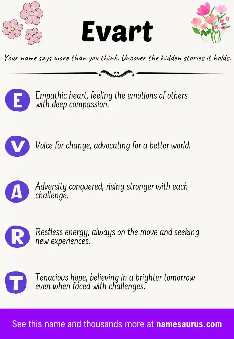 Acrostic poem about Evart.