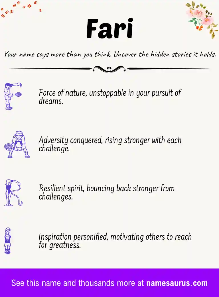 Acrostic poem about Fari.