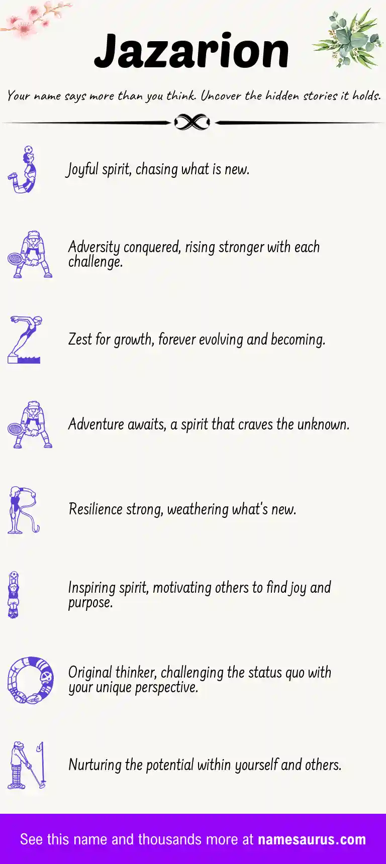 Acrostic poem about Jazarion.