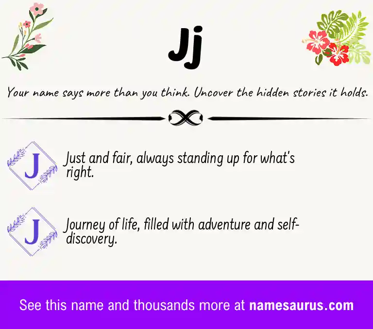 Acrostic poem about Jj.