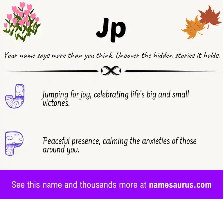 Acrostic poem about Jp.
