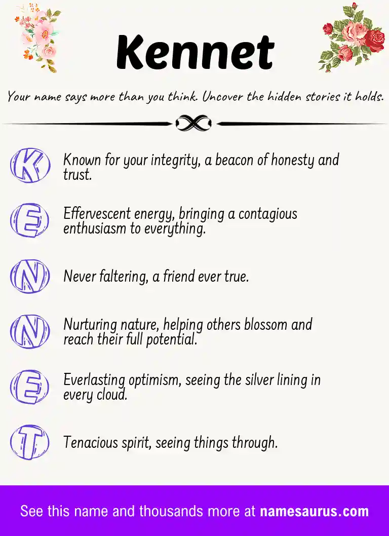 Acrostic poem about Kennet.
