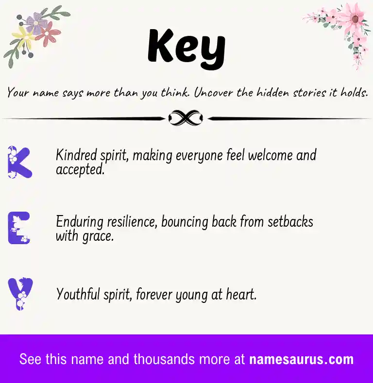 Acrostic poem about Key.