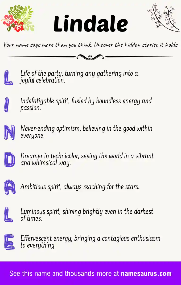 Acrostic poem about Lindale.