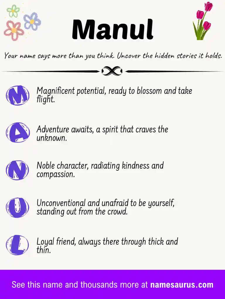Acrostic poem about Manul.