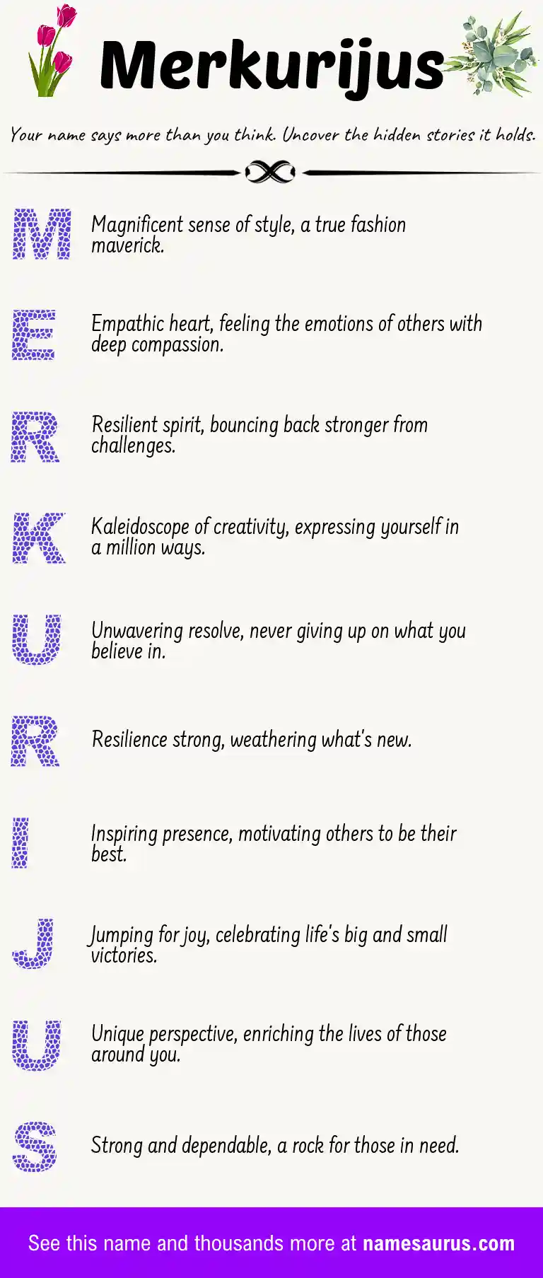 Acrostic poem about Merkurijus.