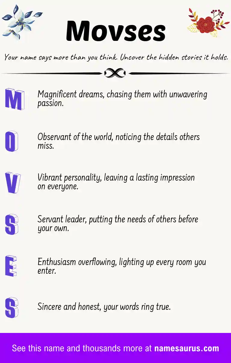 Acrostic poem about Movses.