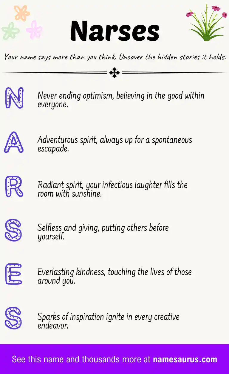 Acrostic poem about Narses.
