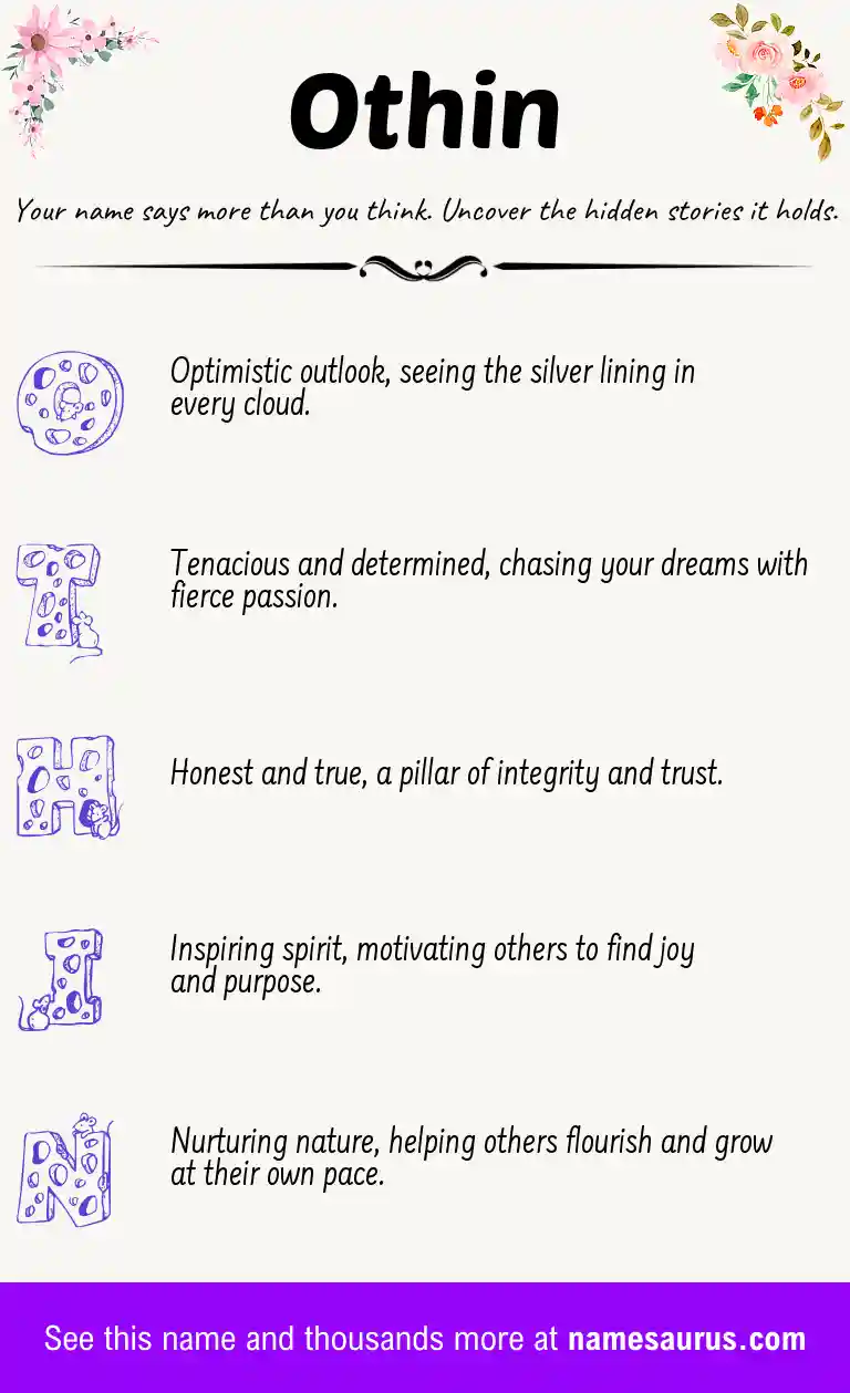 Acrostic poem about Othin.