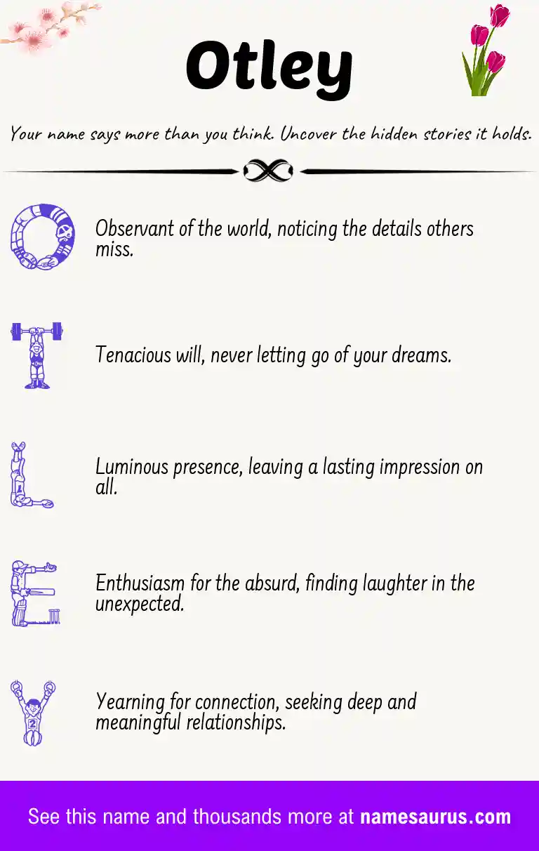 Acrostic poem about Otley.