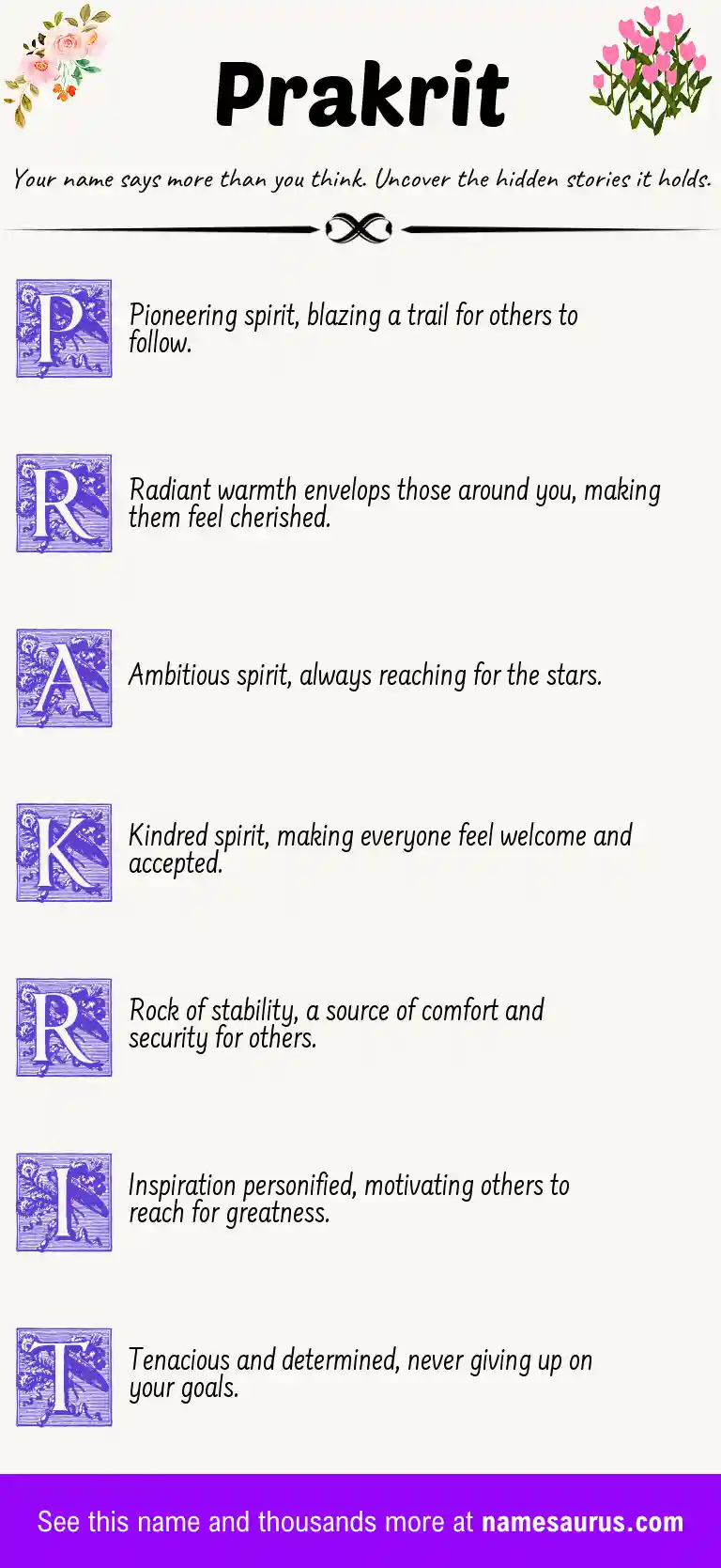 Acrostic poem about Prakrit.