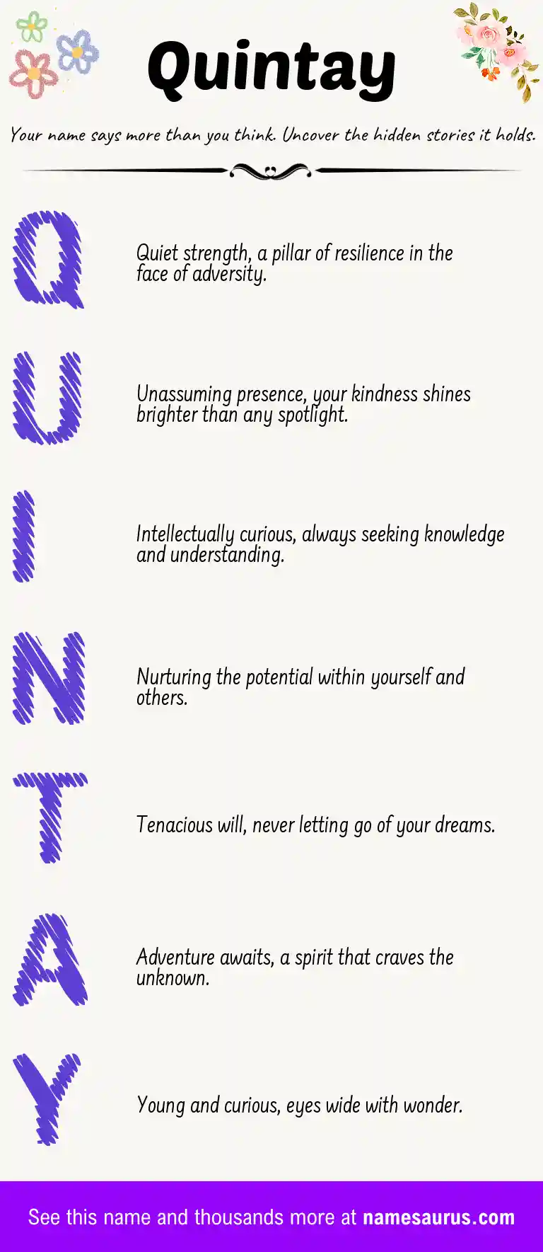 Acrostic poem about Quintay.