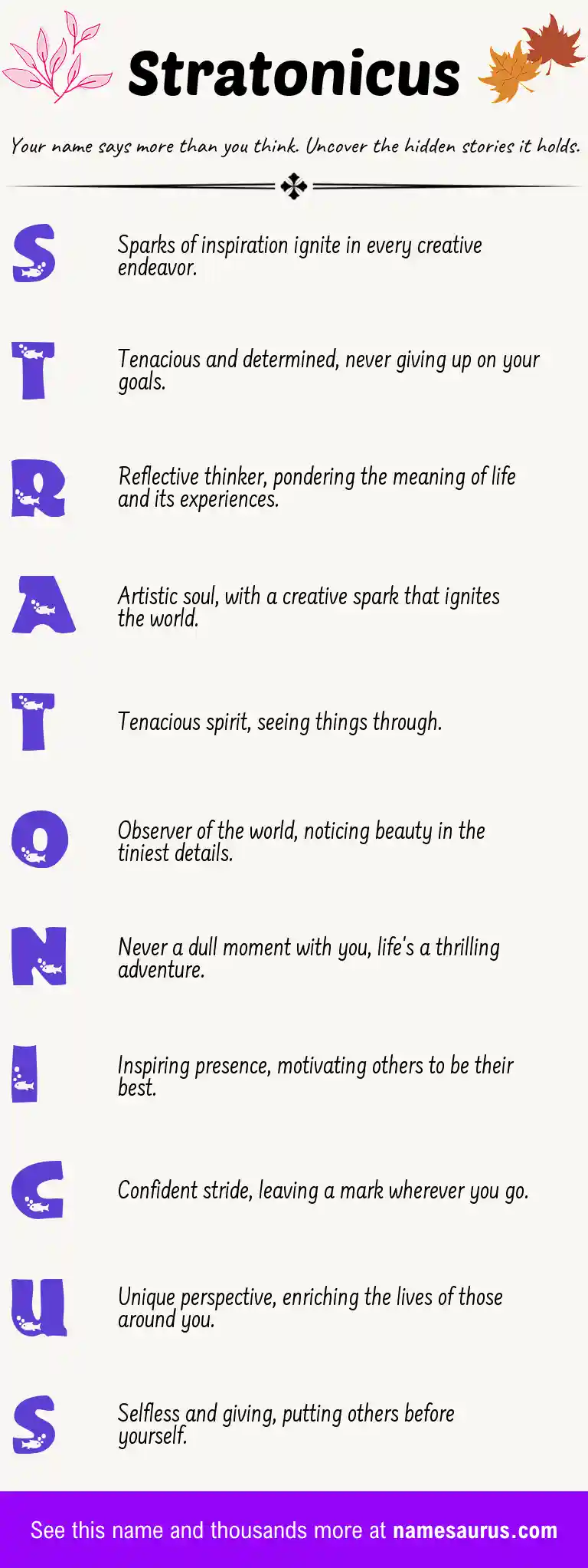Acrostic poem about Stratonicus.