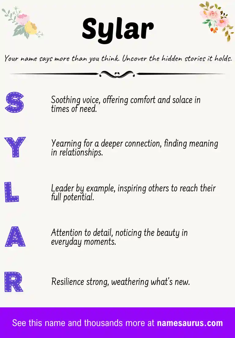 Acrostic poem about Sylar.
