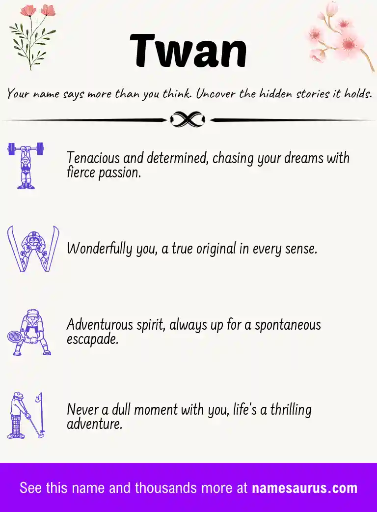 Acrostic poem about Twan.