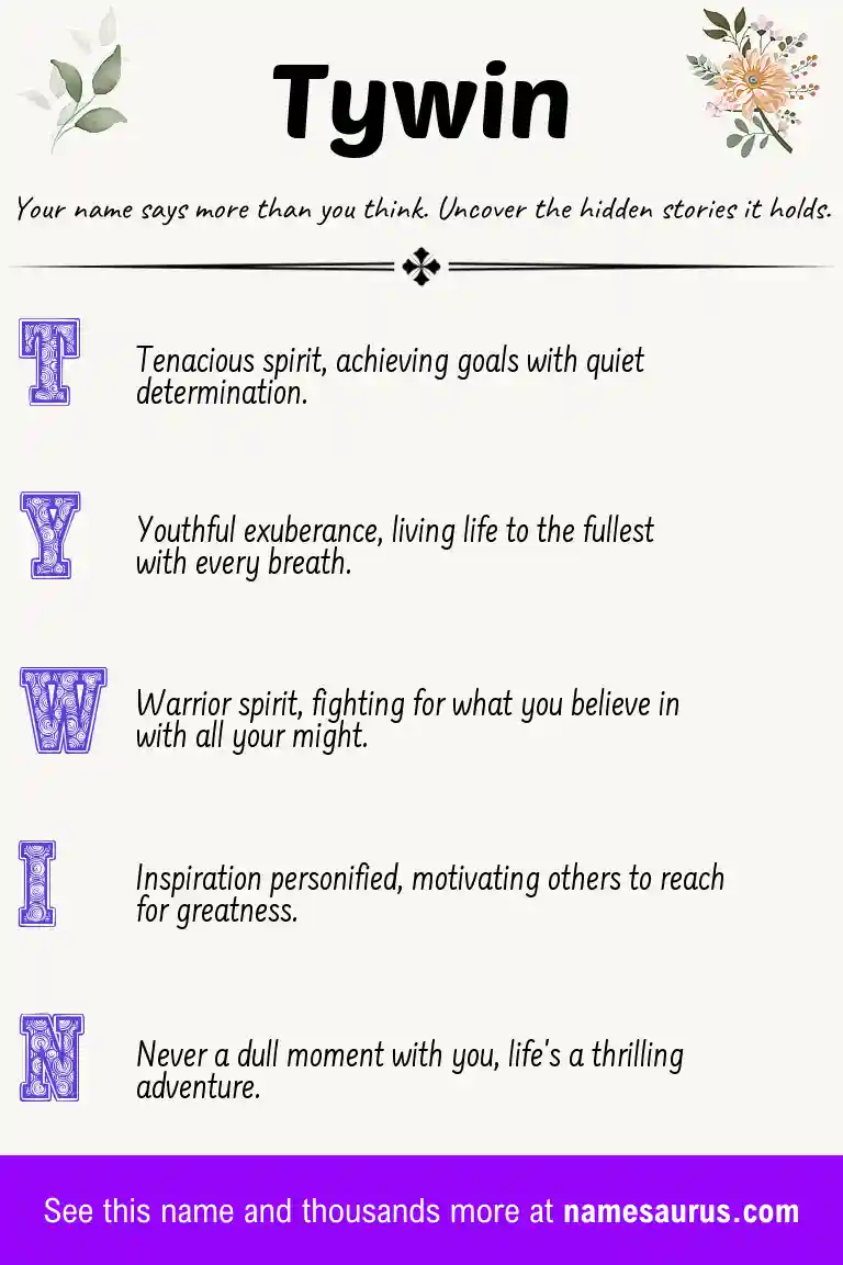 Acrostic poem about Tywin.