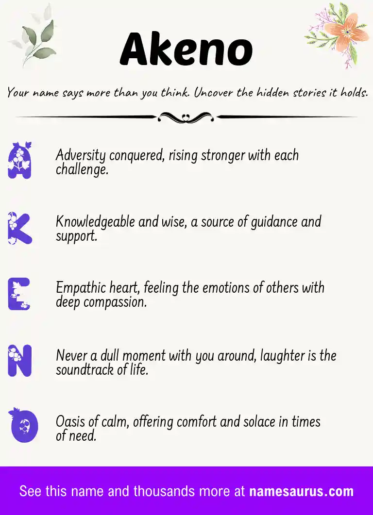 Acrostic poem about Akeno.