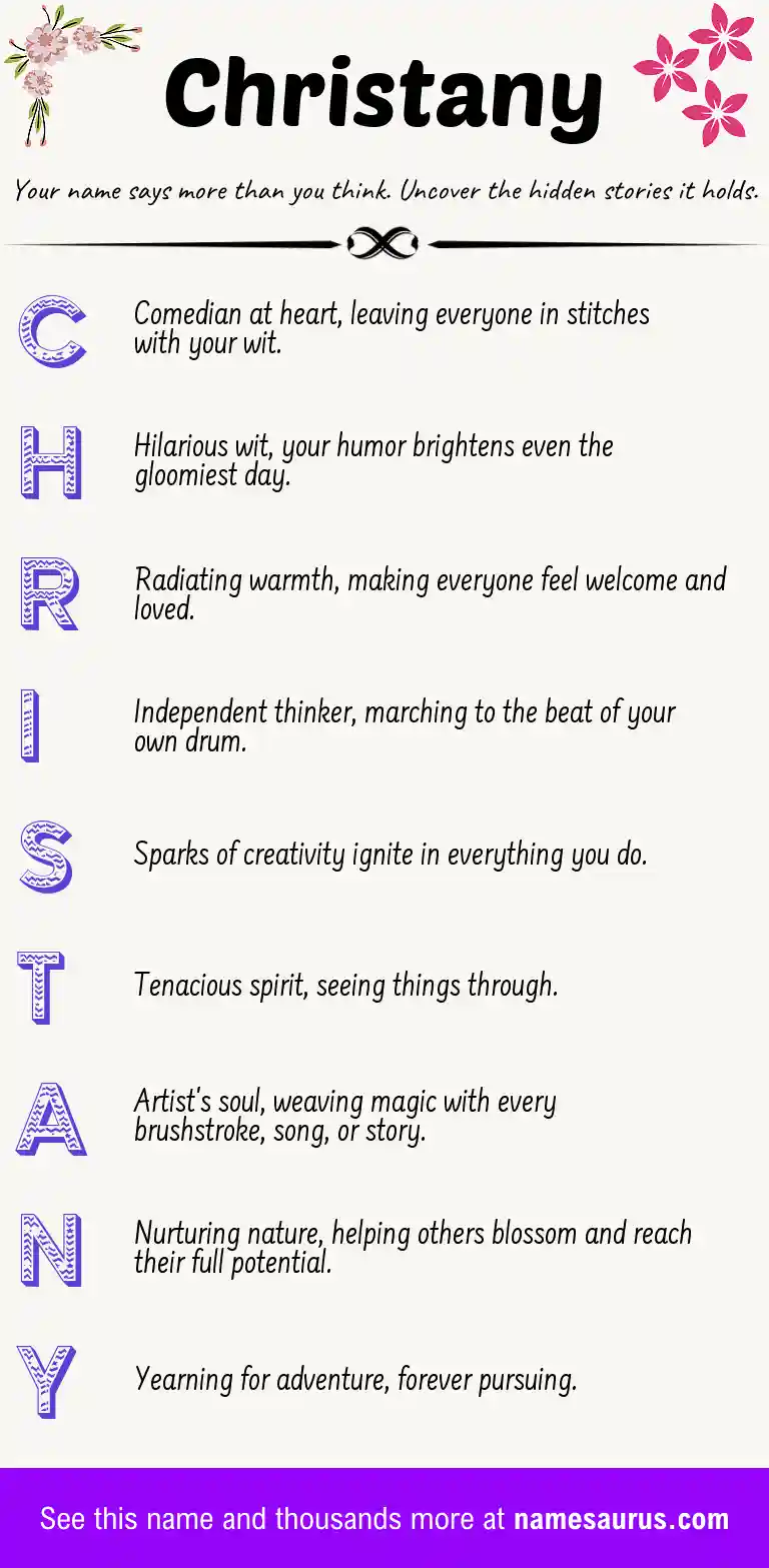 Acrostic poem about Christany.