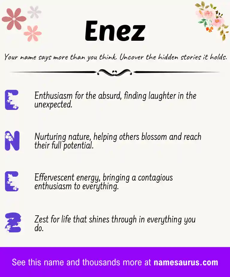 Acrostic poem about Enez.