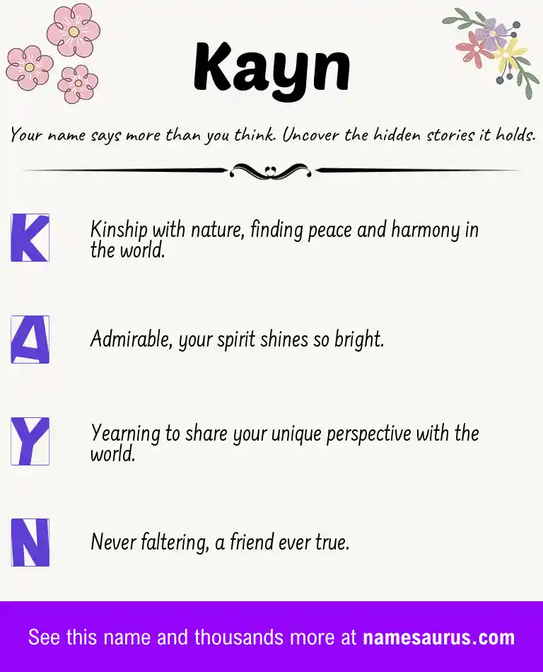 Acrostic poem about Kayn.