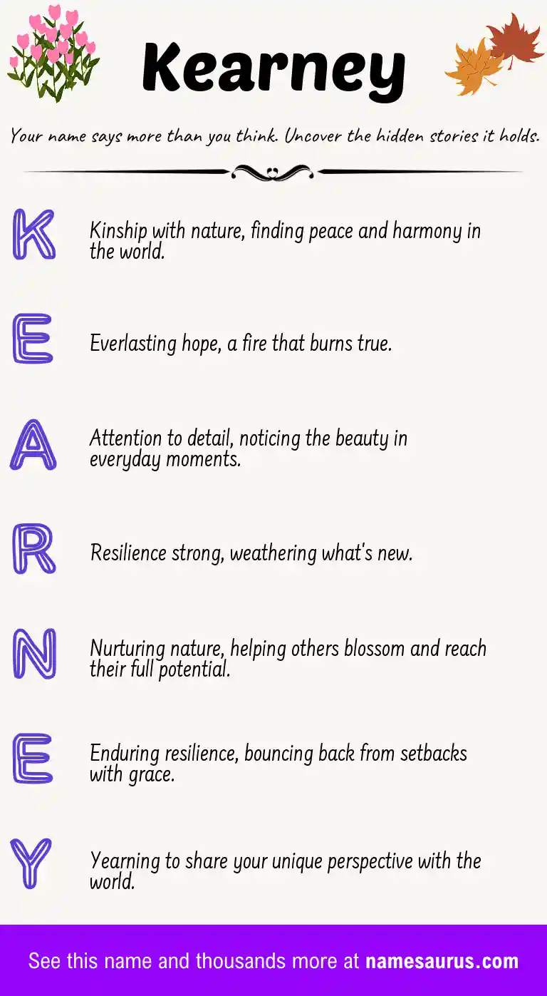 Acrostic poem about Kearney.