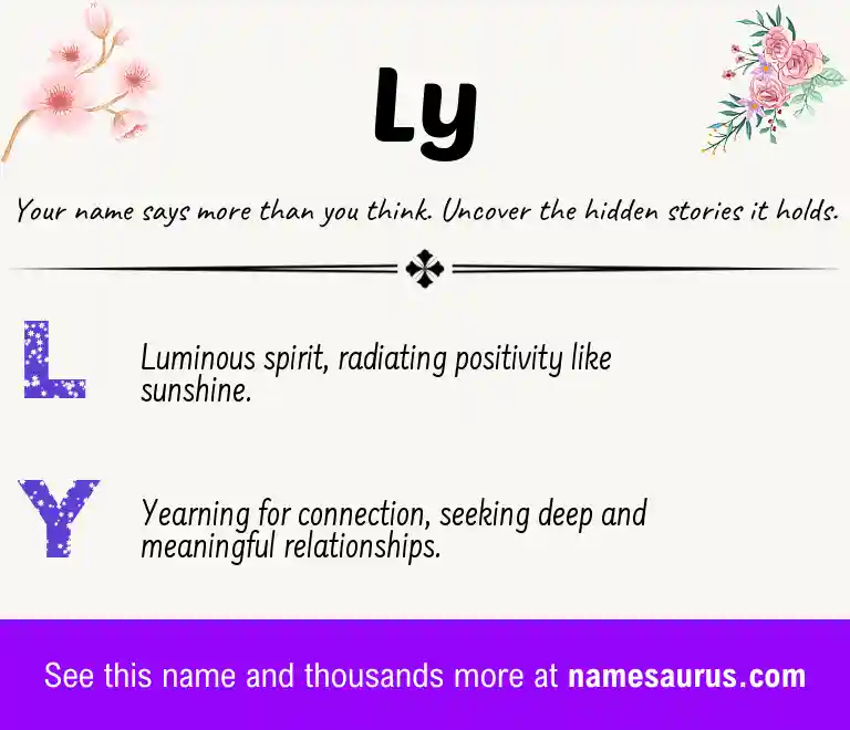 Acrostic poem about Ly.