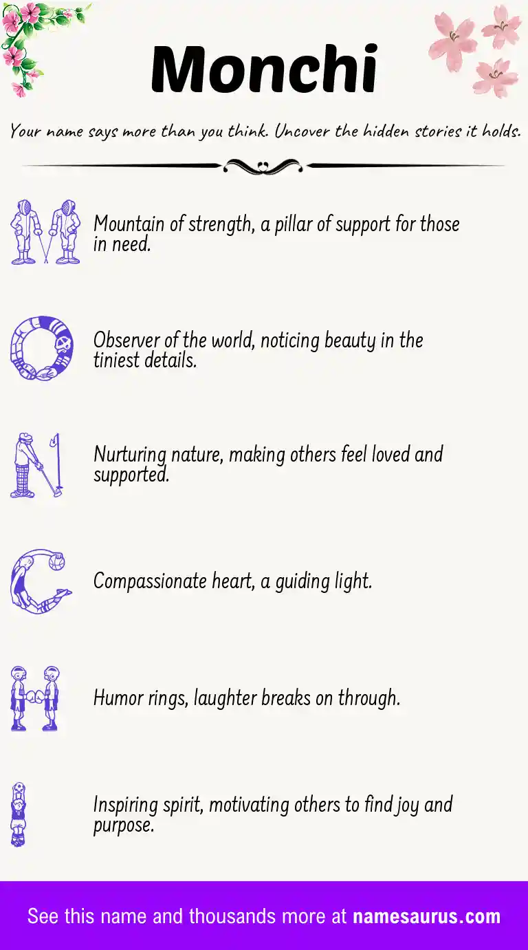 Acrostic poem about Monchi.