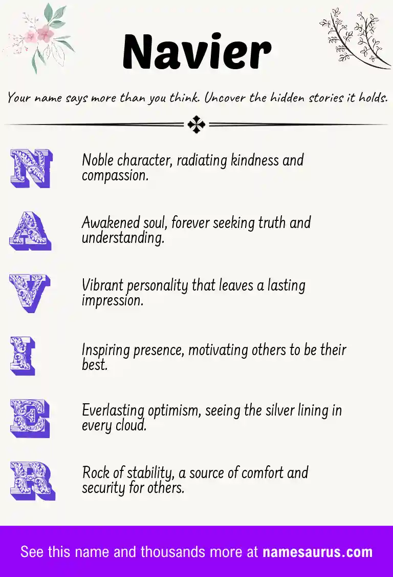 Acrostic poem about Navier.
