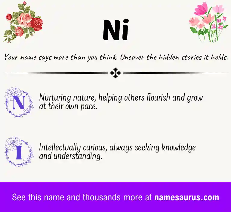 Acrostic poem about Ni.