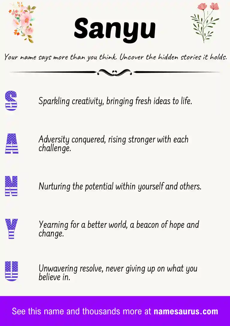 Acrostic poem about Sanyu.