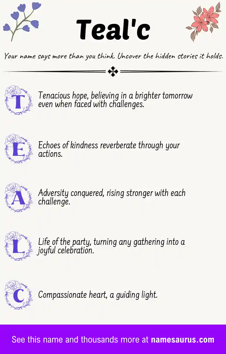 Acrostic poem about Teal'c.