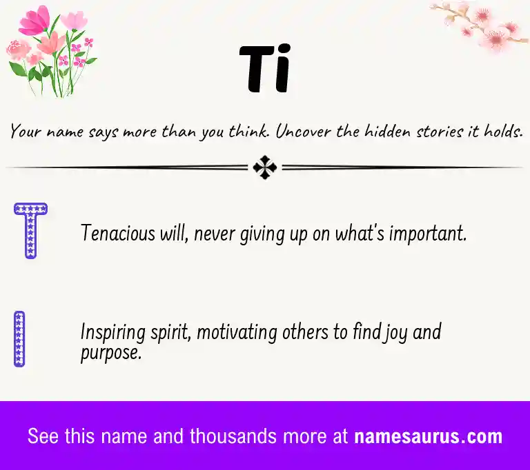 Acrostic poem about Ti.