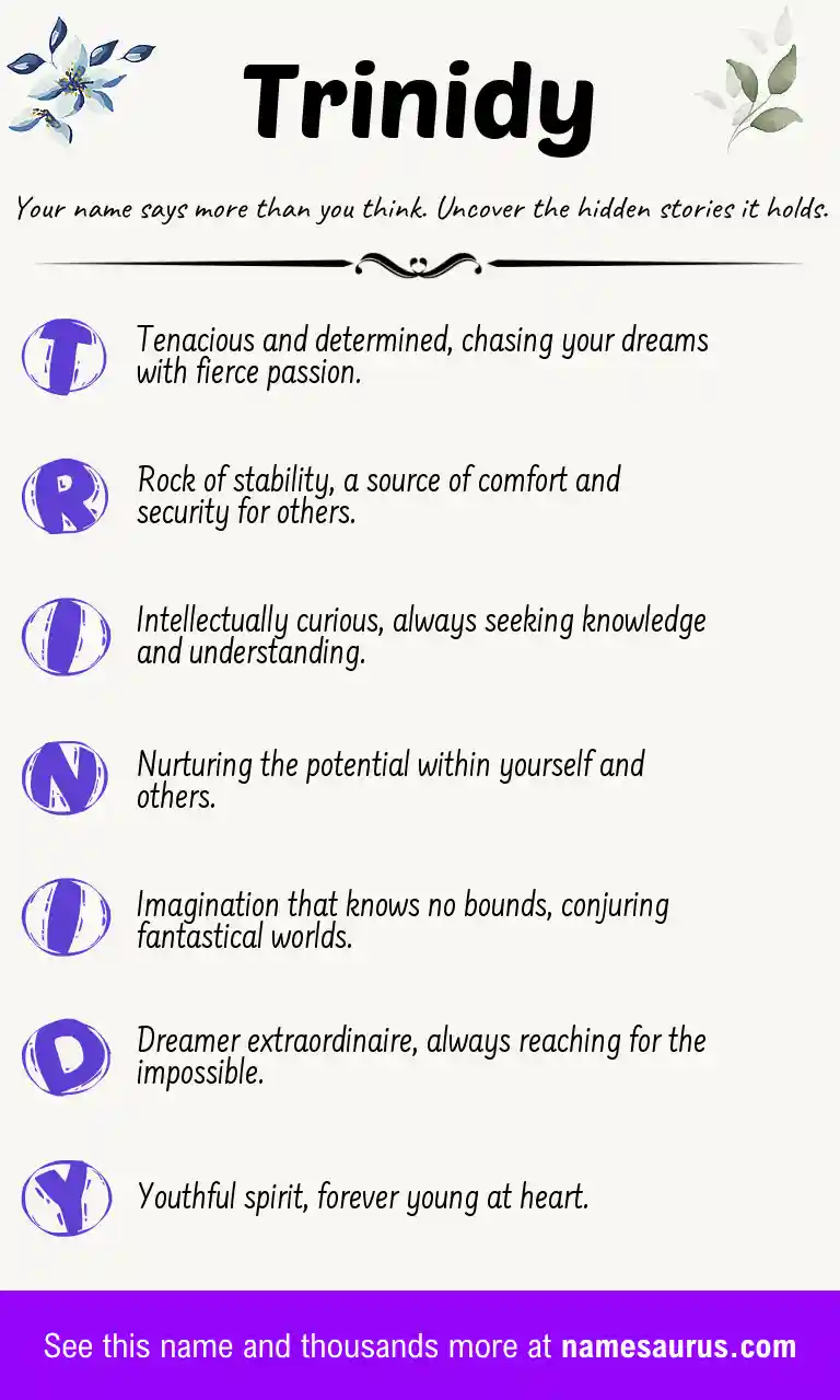 Acrostic poem about Trinidy.